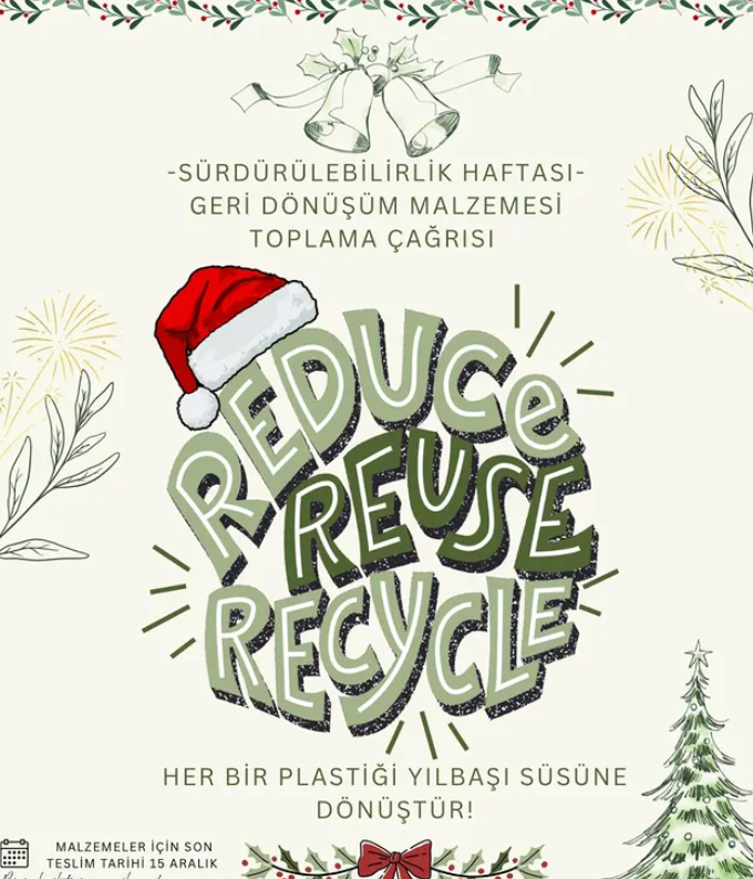  Sürdürülebilirlik Haftası – Geri Dönüşüm Malzemesi Toplama Çağrısı!